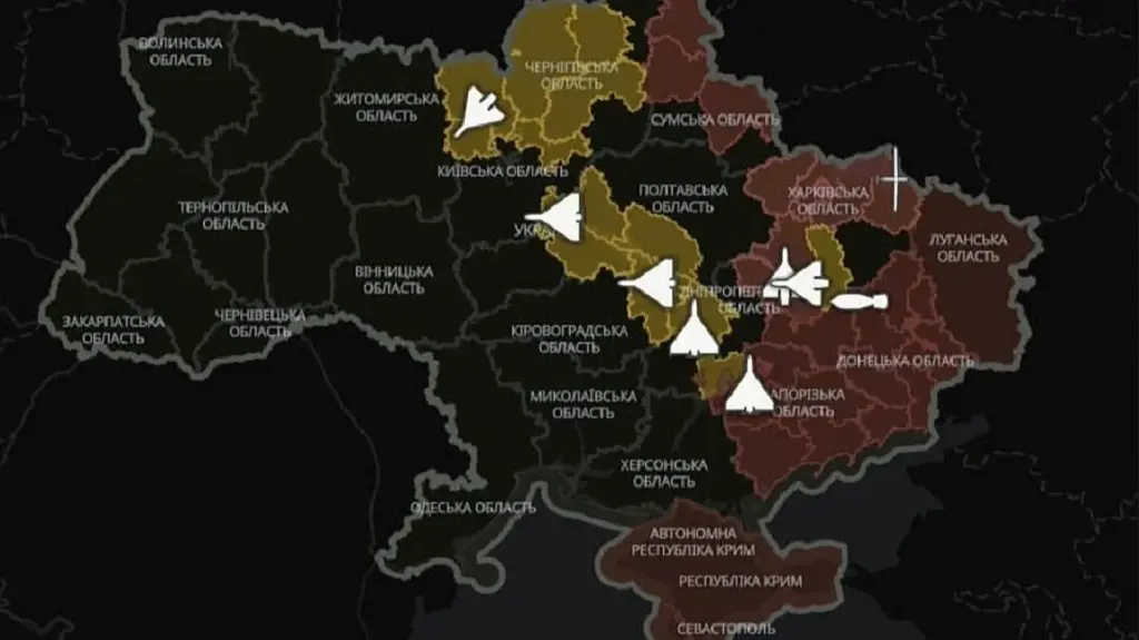 У застосунку «Повітряна тривога» з’явилася карта руху ракет і дронів